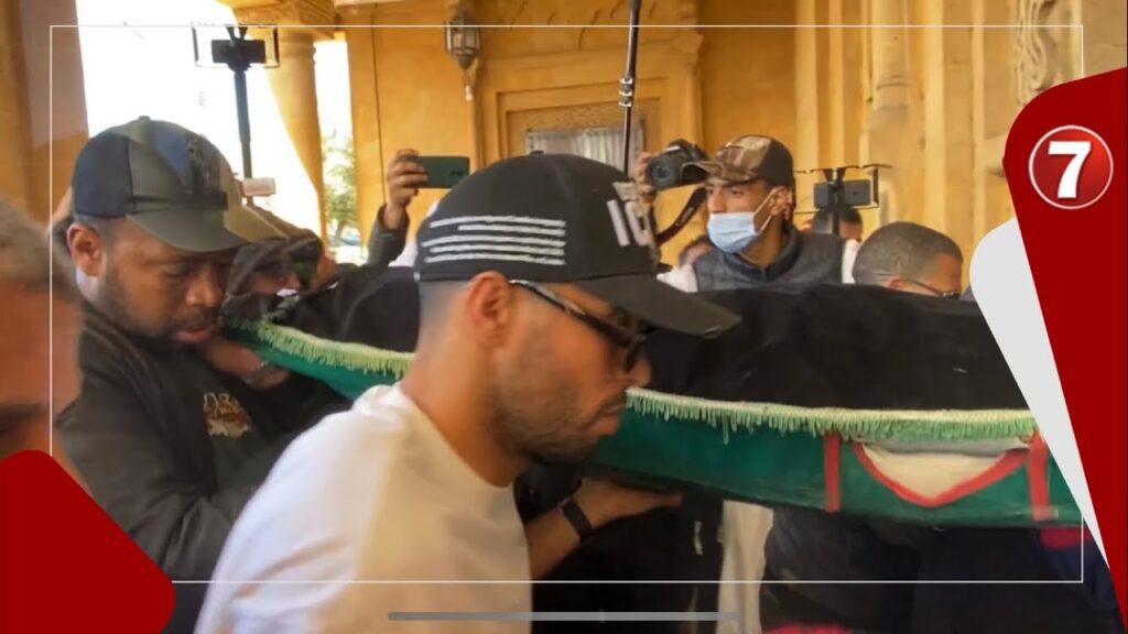 بتأثر كبير ... عميد الوداد "يحيى جبران" يودع زميله "أسامة فلوح" الى مثواه الأخير