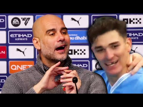 'Julian Alvarez's TOOTH? I will go to the DENTIST to ask!' | Pep Embargo | Man City 6-1 Bournemouth