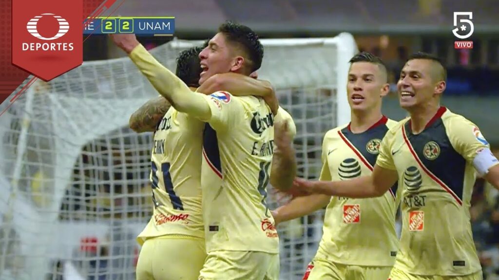 Gol de Henry Martín | América 2 - 2 Pumas | Apertura 2018 - J7 | Televisa Deportes