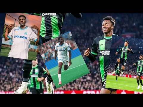 Ismaila Sarr buteur et permet a Marseille de ansu Fati aussi buteur ilimane Ndiaye