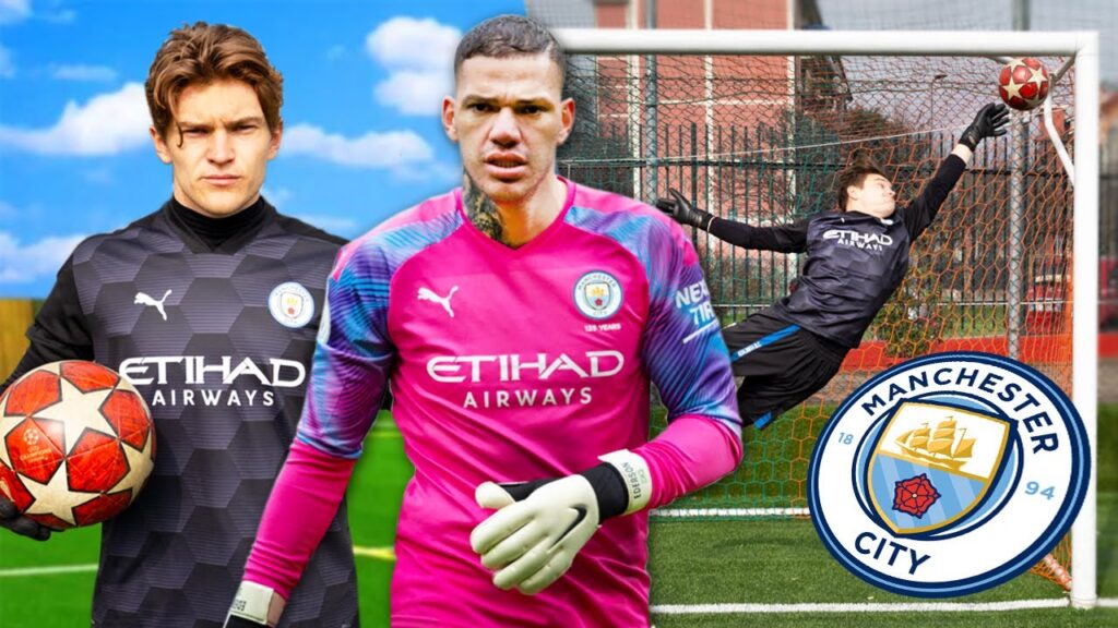 🧤 Mi sono ALLENATO per 24 ORE come EDERSON! (PORTIERE MANCHESTER CITY) 🇧🇷