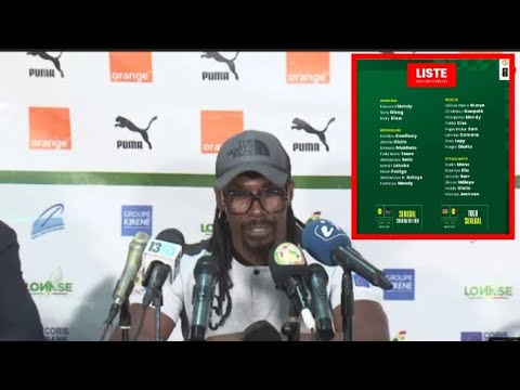 Liste des 26 lions convoqué par Aliou Cissé : Sénégal Sudan le 18 et Togo Sénégal le 21 novembre...