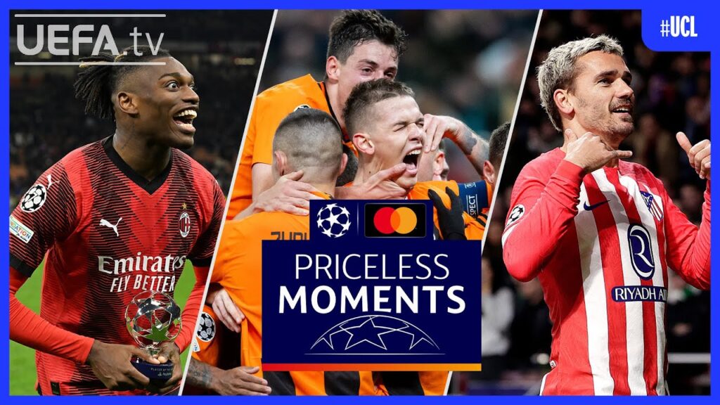 #UCL PRICELESS MOMENTS: Matchday 4 | Sikan, Griezmann, Leão...
