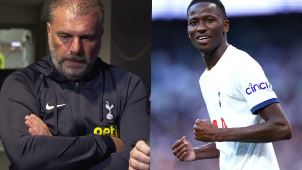 Ange Postecoglou explique le rôle de Pape Matar Sarr dans son milieu de terrain