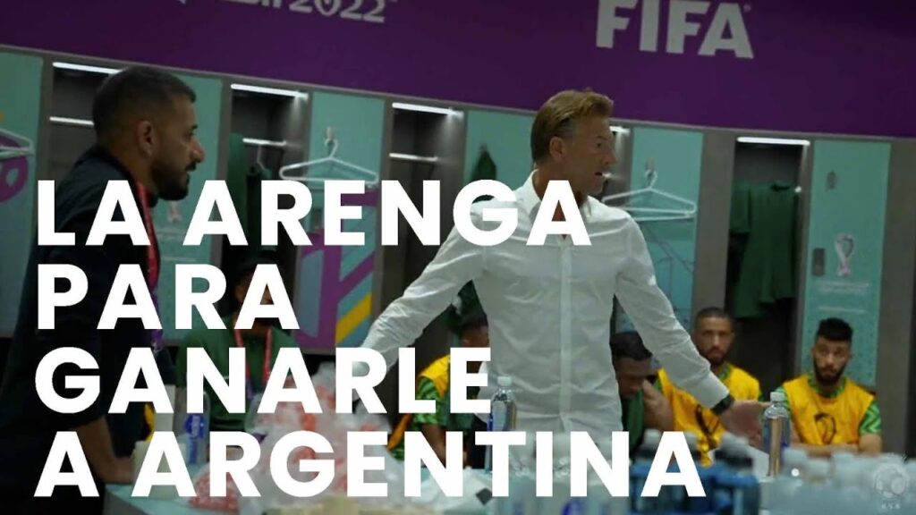 La arenga del DT de Arabia Saudita para darle vuelta el partido a la Selección argentina
