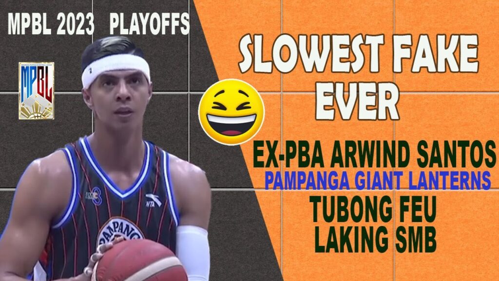 HINDI MABASANG TEKNIK NI ARWIND SANTOS #basketball #mpbl2023