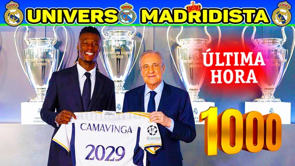 Camavinga Renueva con el Real Madrid Hasta 2029 | El RealMadrid y Camavinga Vinculados Hasta 2029