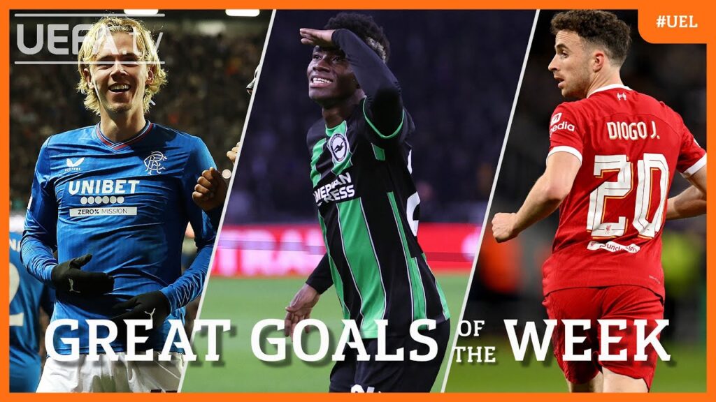 #UEL Great Goals Matchday 4 | Cantwell, Adingra, Jota...