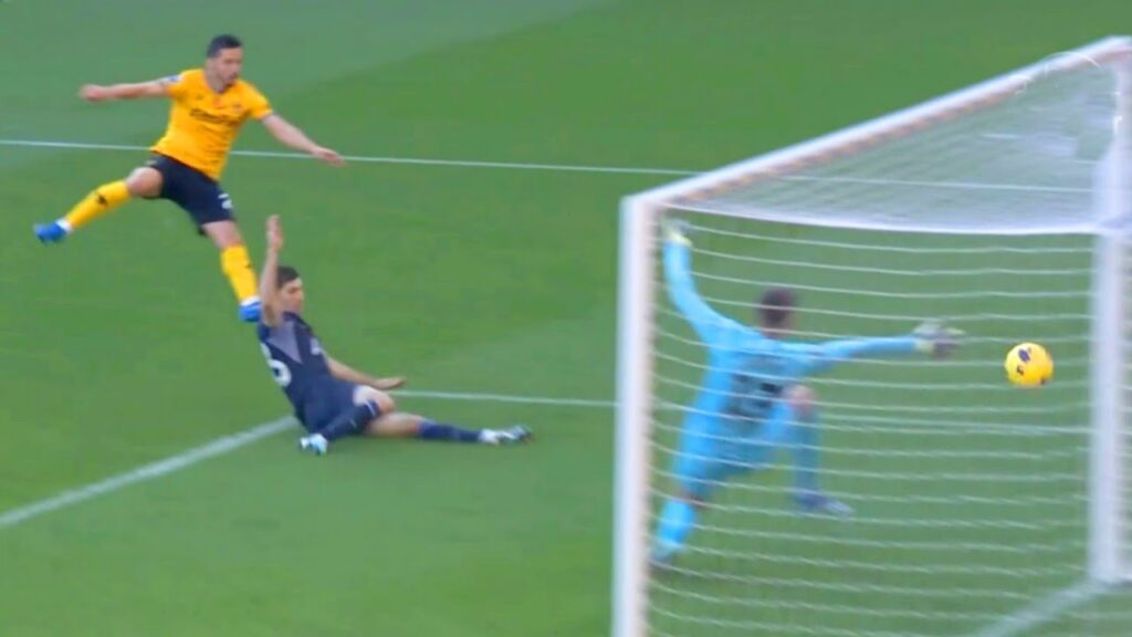 Pablo Sarabia Goal against Tottenham at English Premiere League, Wolverhampton vs Tottenham