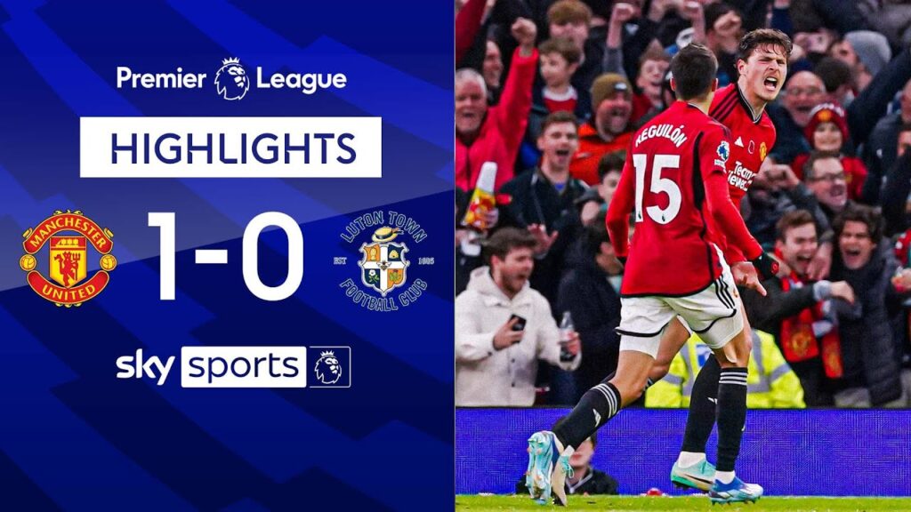 Lindelof goal makes it back-to-back PL wins ✅ | Manchester United 1-0 Luton | EPL Highlights