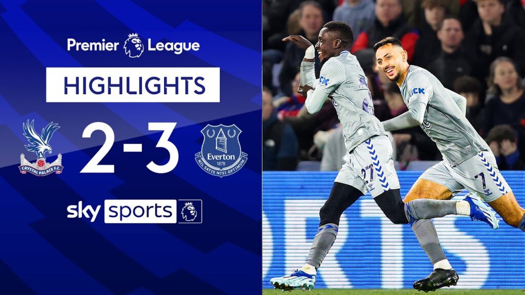Everton come out on top in FIVE-GOAL thriller! 😵 | Crystal Palace 2-3 Everton | EPL Highlights