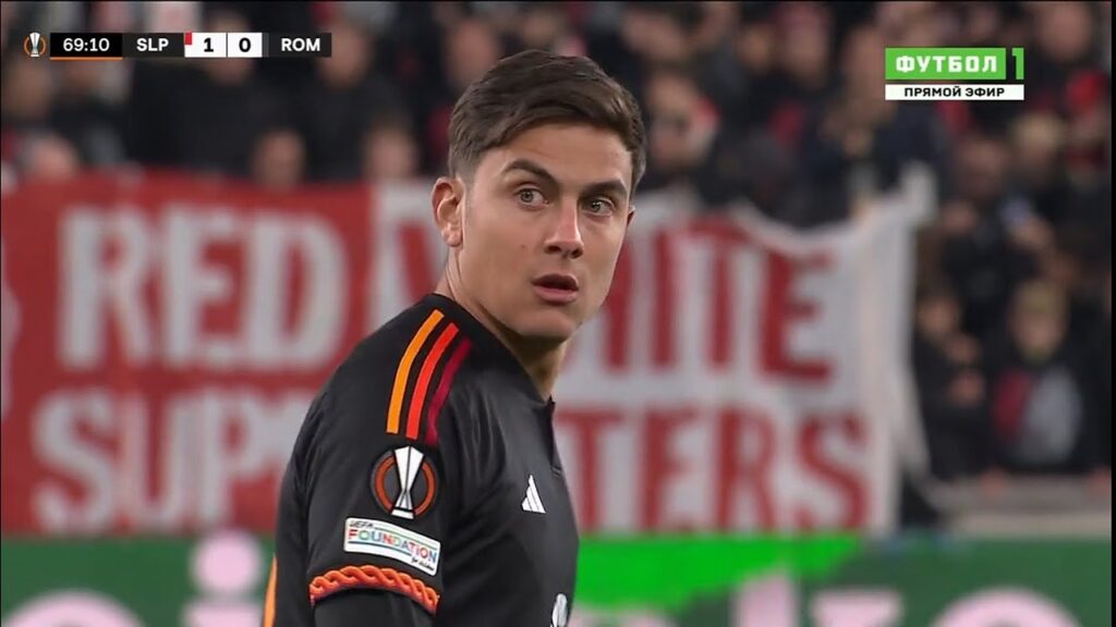 Paulo Dybala vs Slavia Praha (Away) UEL 2023-24 HD 720p