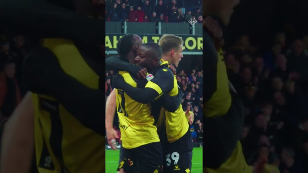 FIRST GOAL FOR THE CLUB! 🇨🇩 #watfordfc #football