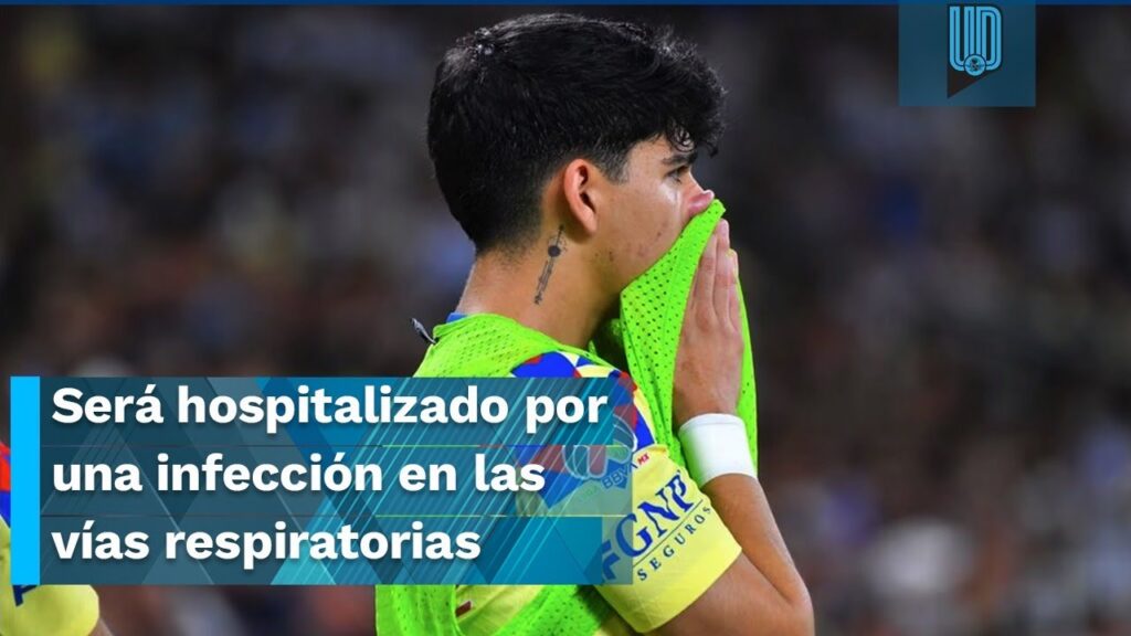 América: Kevin Álvarez será hospitalizado por una infección en las vías respiratorias