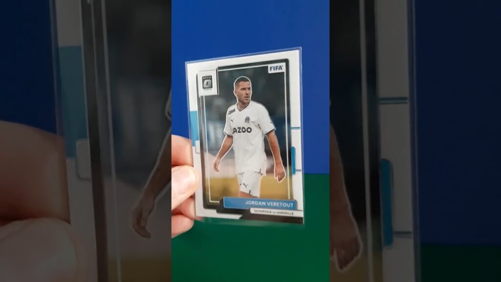 Carte Panini Donruss 2022-23 - N°91 Jordan Veretout - Parallèle Optic