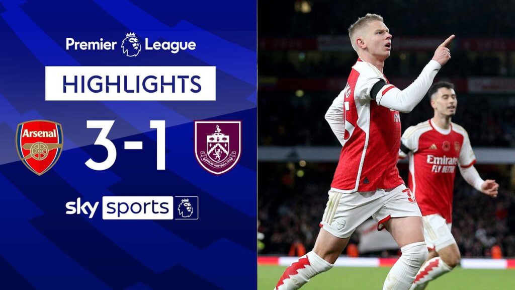 Zinchenko stunner 🔥 | Arsenal 3-1 Burnley | Premier League Highlights