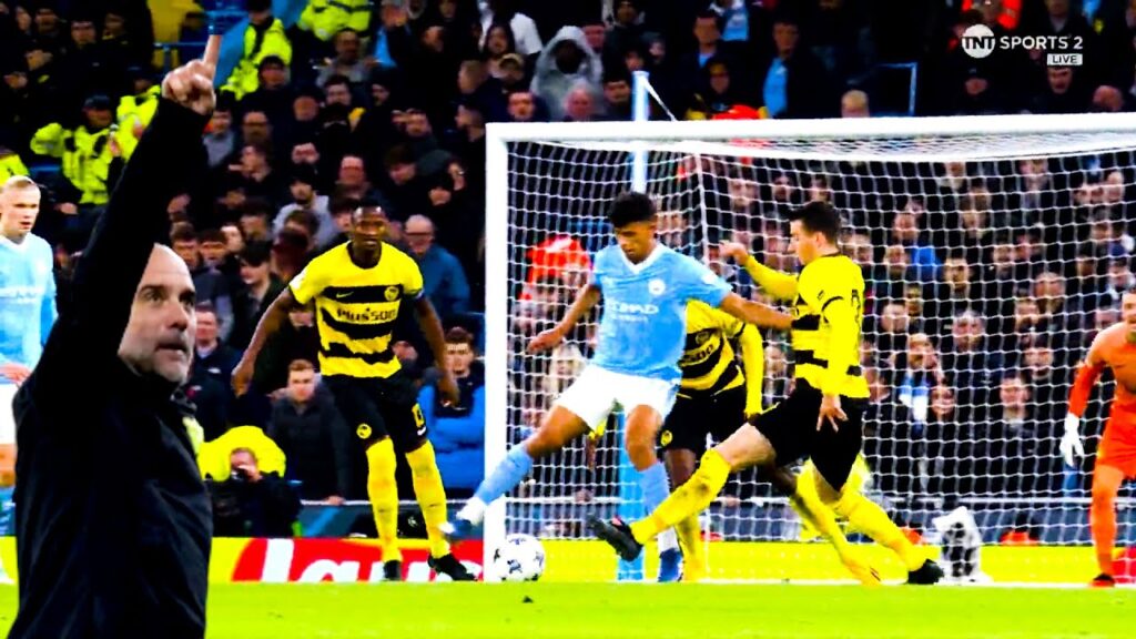 Pep Proud of Matheus Nunes Performance vs Young Boys Pep Proud of Matheus Nunes Performance vs Young Boys