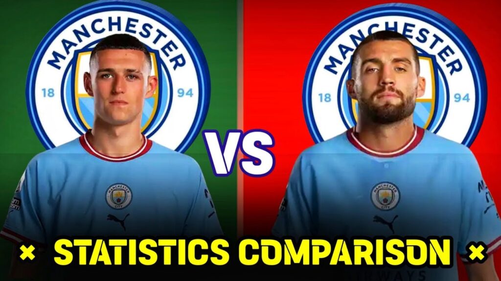 Man city new signing Mateo kovacic v Phil foden premier league stats comparison 2022/2023 season