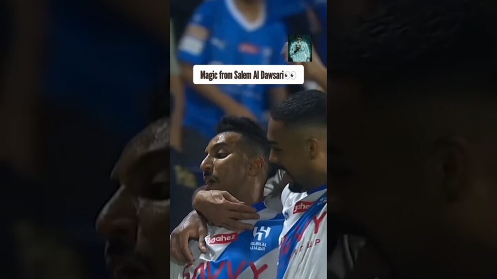 Magic from Salem Al Dawsari👀