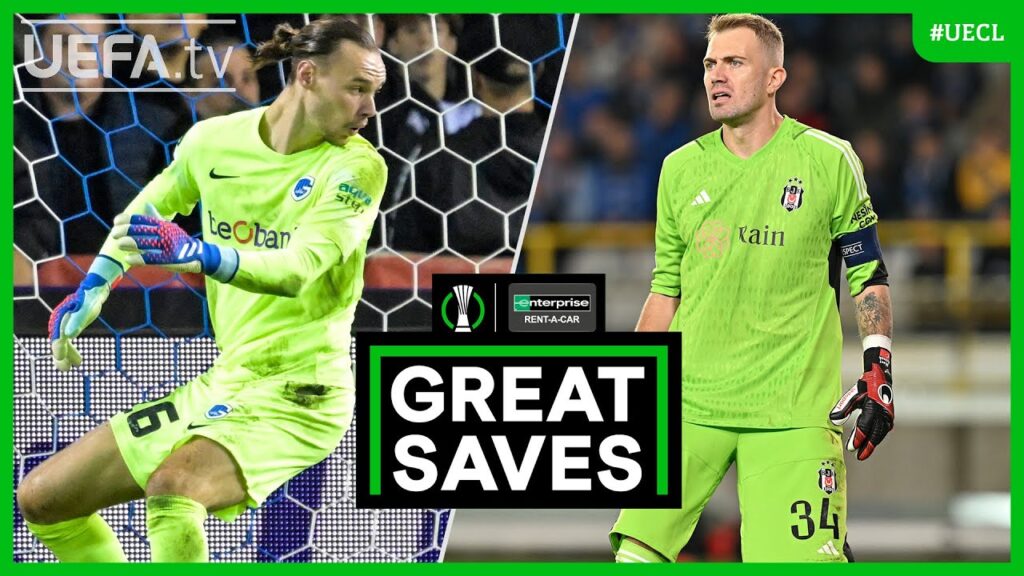 #UECL Great Saves Matchday 4 | Vandevoordt, Günok...