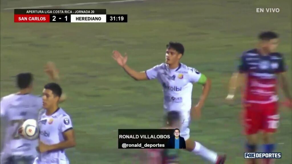 ⚽ GOL DE TEJEDA | San Carlos 2-1 Herediano | Jornada 20 | Costa Rica 2023