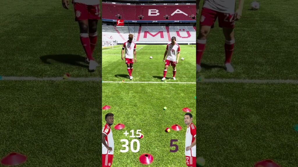 🎯 Coman vs Guerreiro: qui sera le plus technique ? #shorts