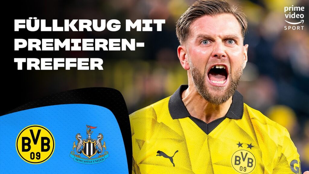 Mega-Assist von Adeyemi | Borussia Dortmund 2:0 Newcastle United | Highlights - Champions League