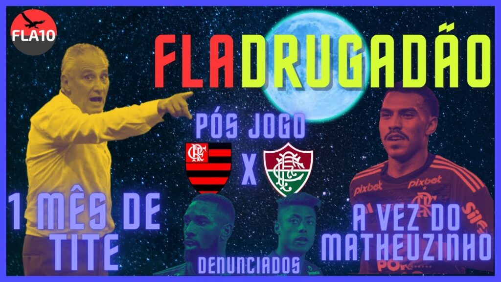 [FLA10] FLADRUGADÃO #006 - PÓS-JOGO FLA X FLU | 1 MÊS DE TITE | DENÚNCIA DO STJD #flamengo #aovivo