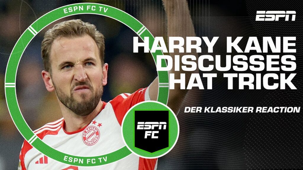 Harry Kane speaks after recording hat trick for Bayern Munich in Der Klassiker win | ESPN FC