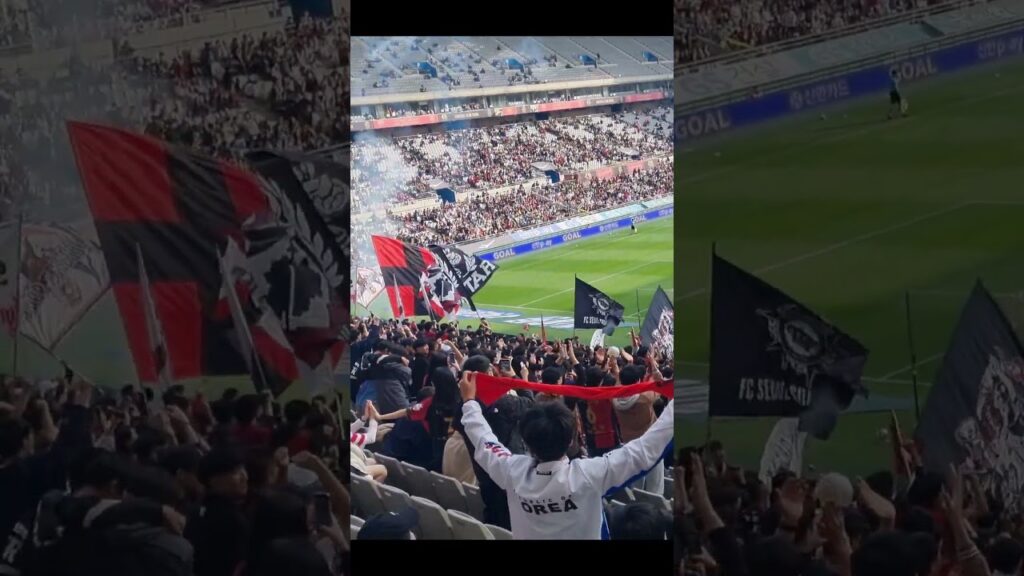 운좋게 들어가는 나상호 프리킥 골ㅣ사죄의 세레머니