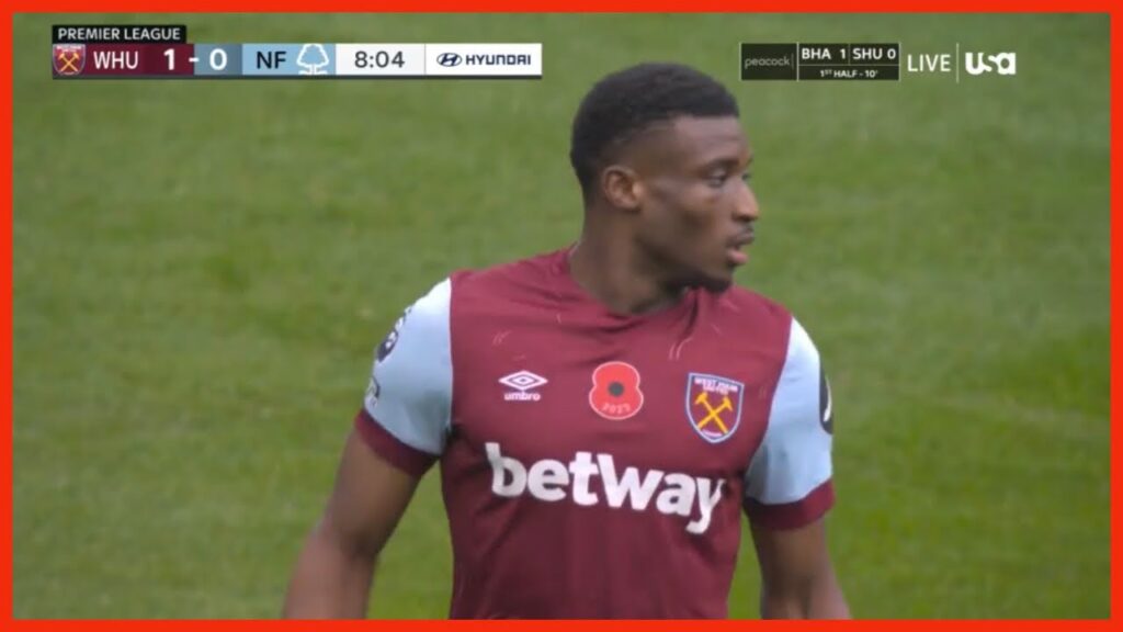 WEST HAM VS NOTTINGHAM FOREST (3-2) MOHAMMED KUDUS NEW LOOK, PERFORMANCE & RATING | BLACK STARS🇬🇭