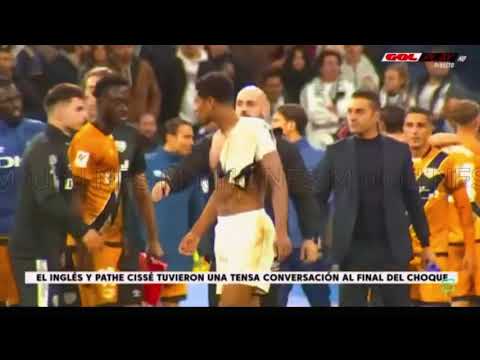 Tensión entre Bellingham y Pathé Ciss después del partido Real Madrid vs Rayo Vallecano