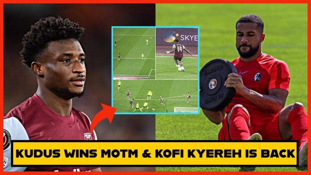 GOOD NEWS FOR BLACK STARS🇬🇭 MO KUDUS WINS MOTM, KOFI KYEREH IS BACK, JORDAN AYEW | GHANA VS ZAMBIA