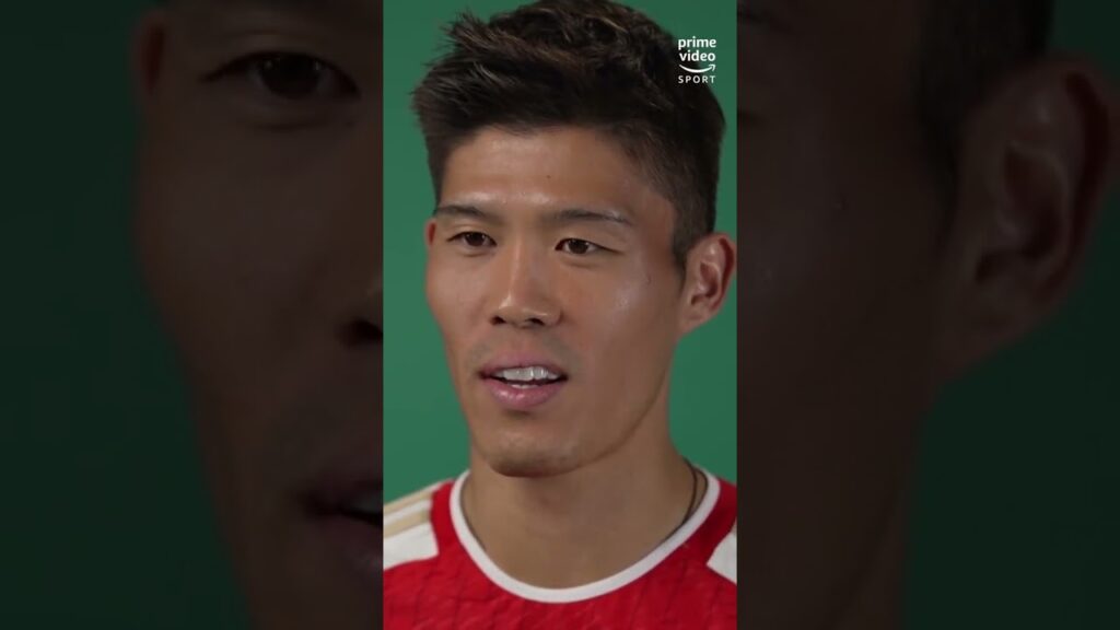 Quickfire questions with Takehiro Tomiyasu 🇯🇵 #shorts #arsenal