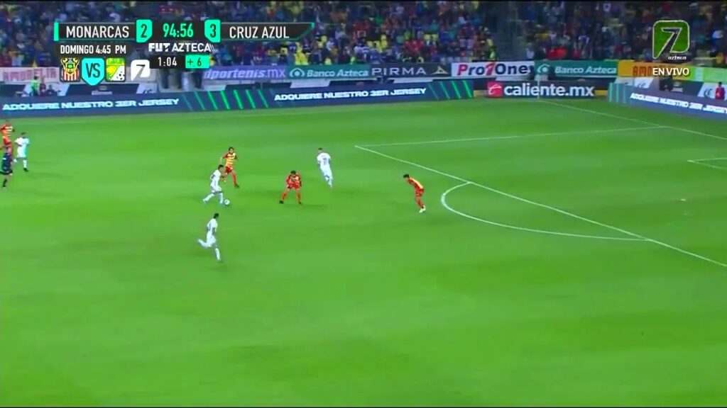 JORNADA 8 CRUZ AZUL VS MORELIA GOL DE ORBELIN PINEDA