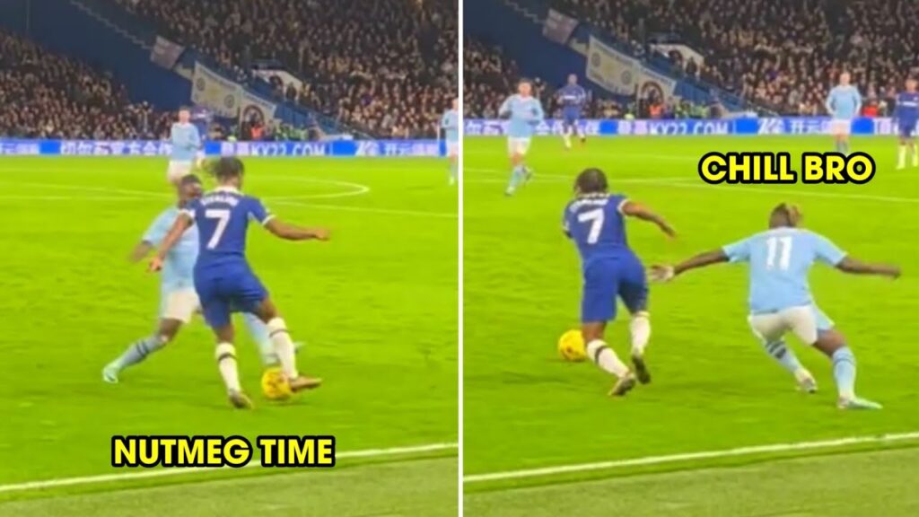 Sterling Destroy Doku With This Nutmeg