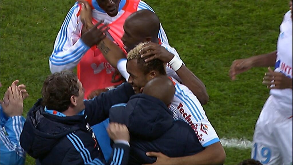 But Jordan AYEW (46') - Olympique de Marseille - LOSC Lille (1-0 / 2012-13