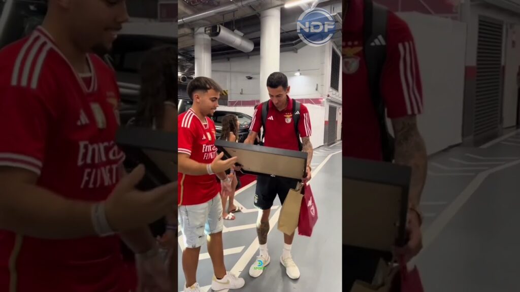 El increíble regalo que recibió Angel Di Maria