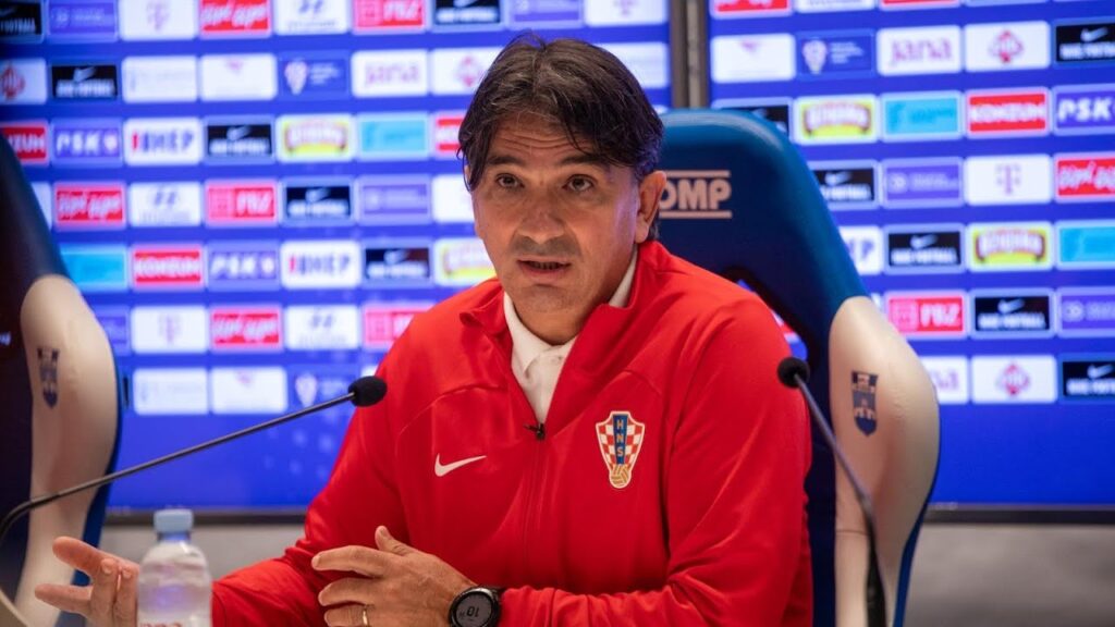 Izbornik Zlatko Dalić uoči utakmica s Latvijom i Armenijom