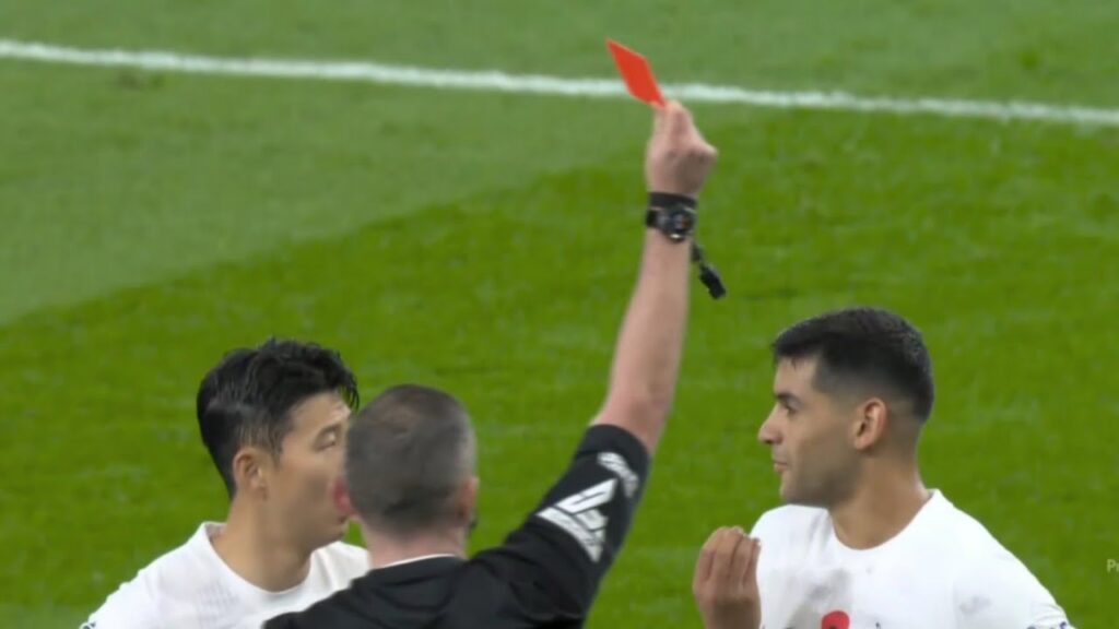 Cristian Romero Red Card vs Chelsea, Cole Palmer Penalty Goal, Tottenham vs Chelsea