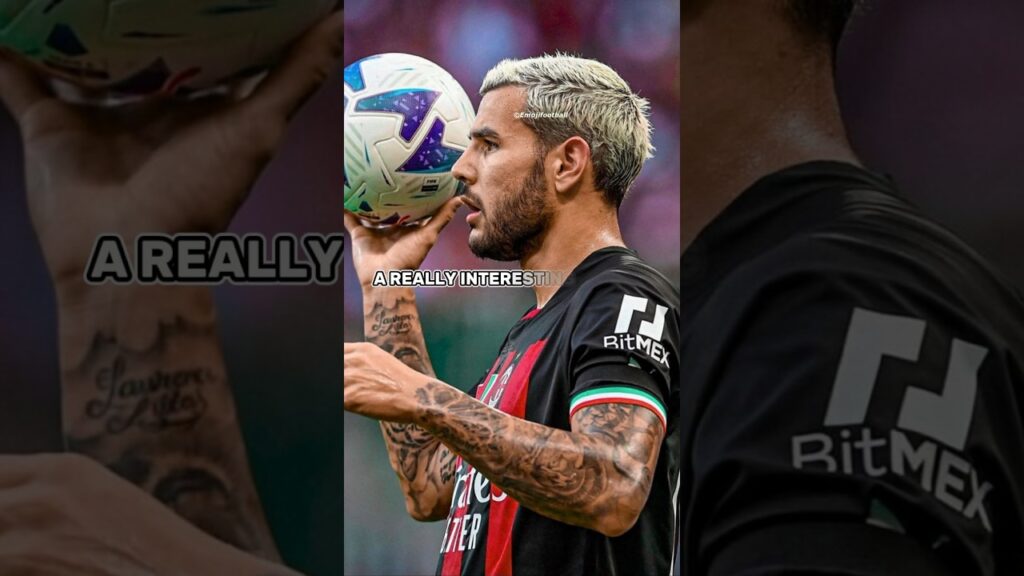 SHOCKING😳WHY Theo Hernandez Has This Tattoo😳😲⚽️#football #shorts #footballlove