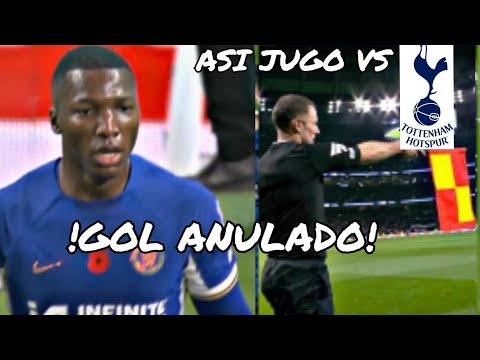 ASI JUGO MOISÉS CAICEDO VS TOTTENHAM/ GOL ANULADO