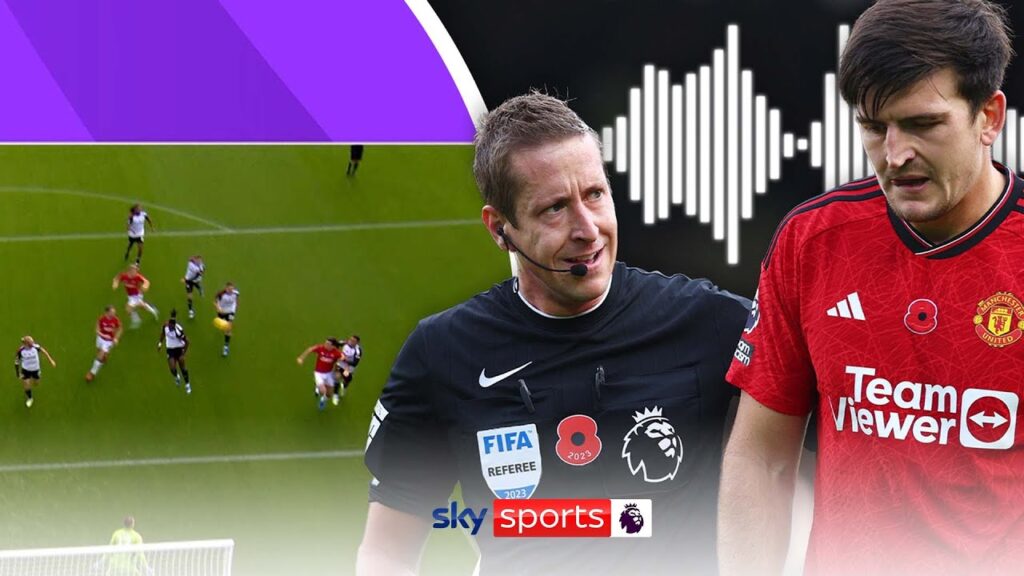 Mic’d Up: Why Harry Maguire’s disallowed goal vs Fulham was checked on pitch-side monitor…👀 Mic'd Up: Why Harry Maguire's disallowed goal vs Fulham was checked on pitch-side monitor...👀