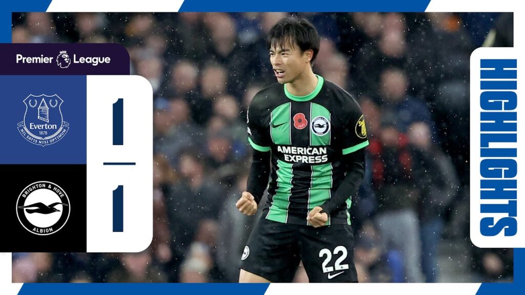 PL Highlights: Everton 1 Albion 1