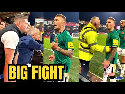 [Full Video] Angry Kieran Trippier Clashes with Newcastle United Fans | Newcastle vs Bournemouth 2-0