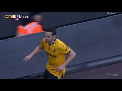 Pablo Sarabia Goal, Wolves vs Tottenham 2-1 | All Goals and Extended Highlights.