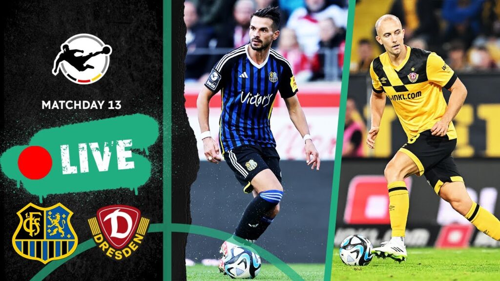 LIVE 🔴 FC Saarbrücken vs. Dynamo Dresden | Full Game | 3rd Division 2023/24