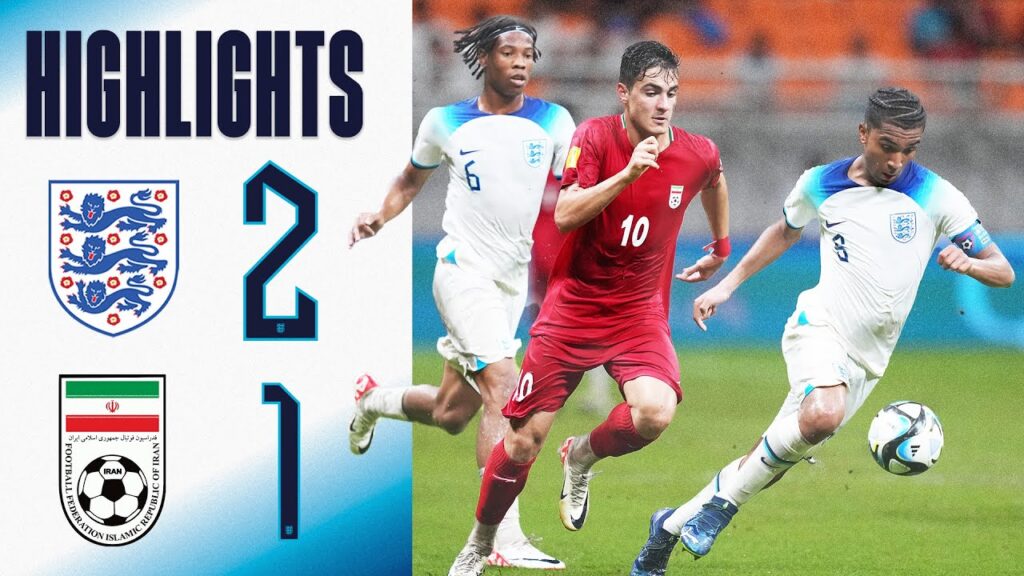 England U17 2-1 Iran U17 | Young Lions Complete Comeback! | U17 FIFA World Cup | Highlights