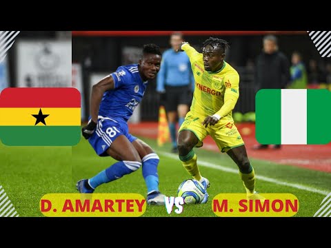 Moses Simon vs Daniel Amartey 🇬🇭v🇳🇬 Blackstars vs Super Eagles // Ghana Defense vs Nigeria Attack🚀🏟️