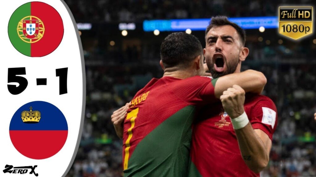 Portugal vs Liechtenstein 5-1 • EURO 2024 Qualifiers Highlights & All Goals • Kualifikasi Euro 2024